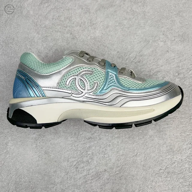 Chanel Sneakers G39792 mesh with interlocking CC logo product detail image 28