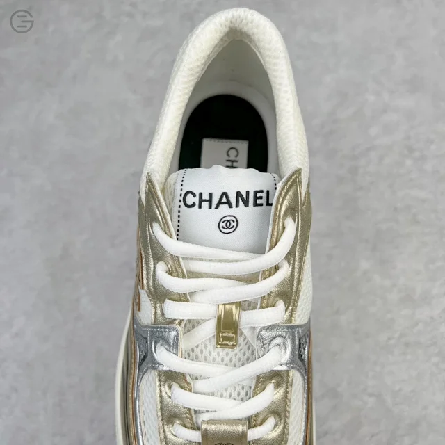 Chanel Sneakers G39792 mesh with interlocking CC logo product detail image 23
