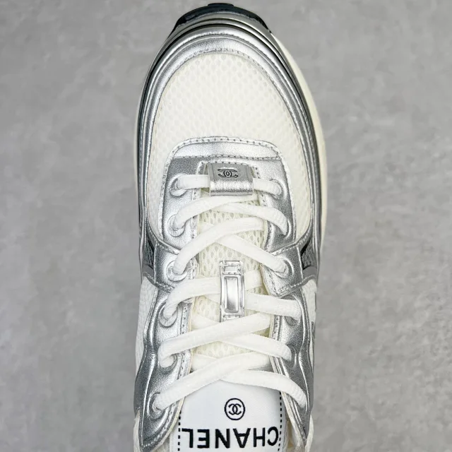 Chanel Sneakers G39792 mesh with interlocking CC logo product detail image 40