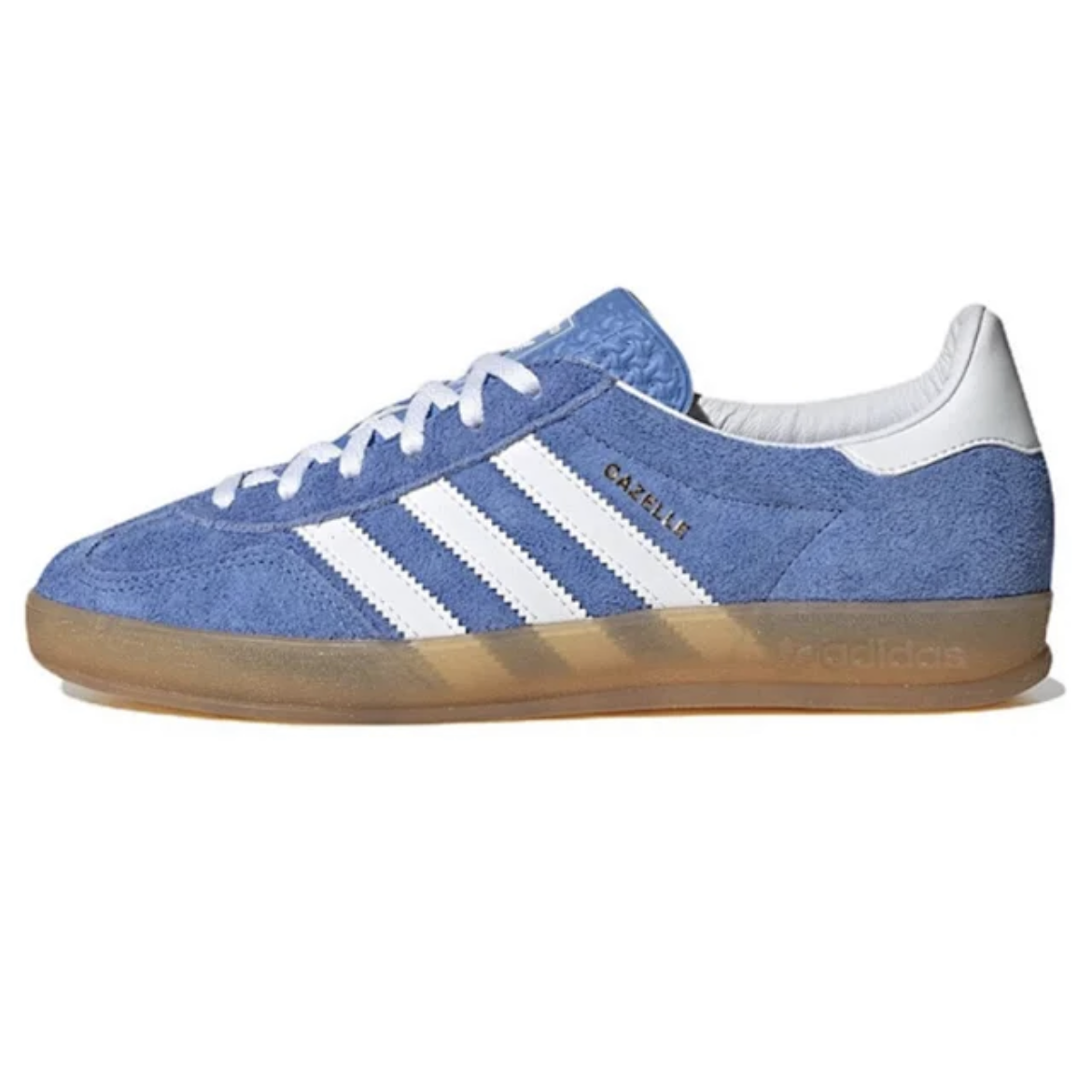 Adidas Originals Gazelle Indoor — Blue White Brown HQ8717 colorway — USFans Spreadsheet photo