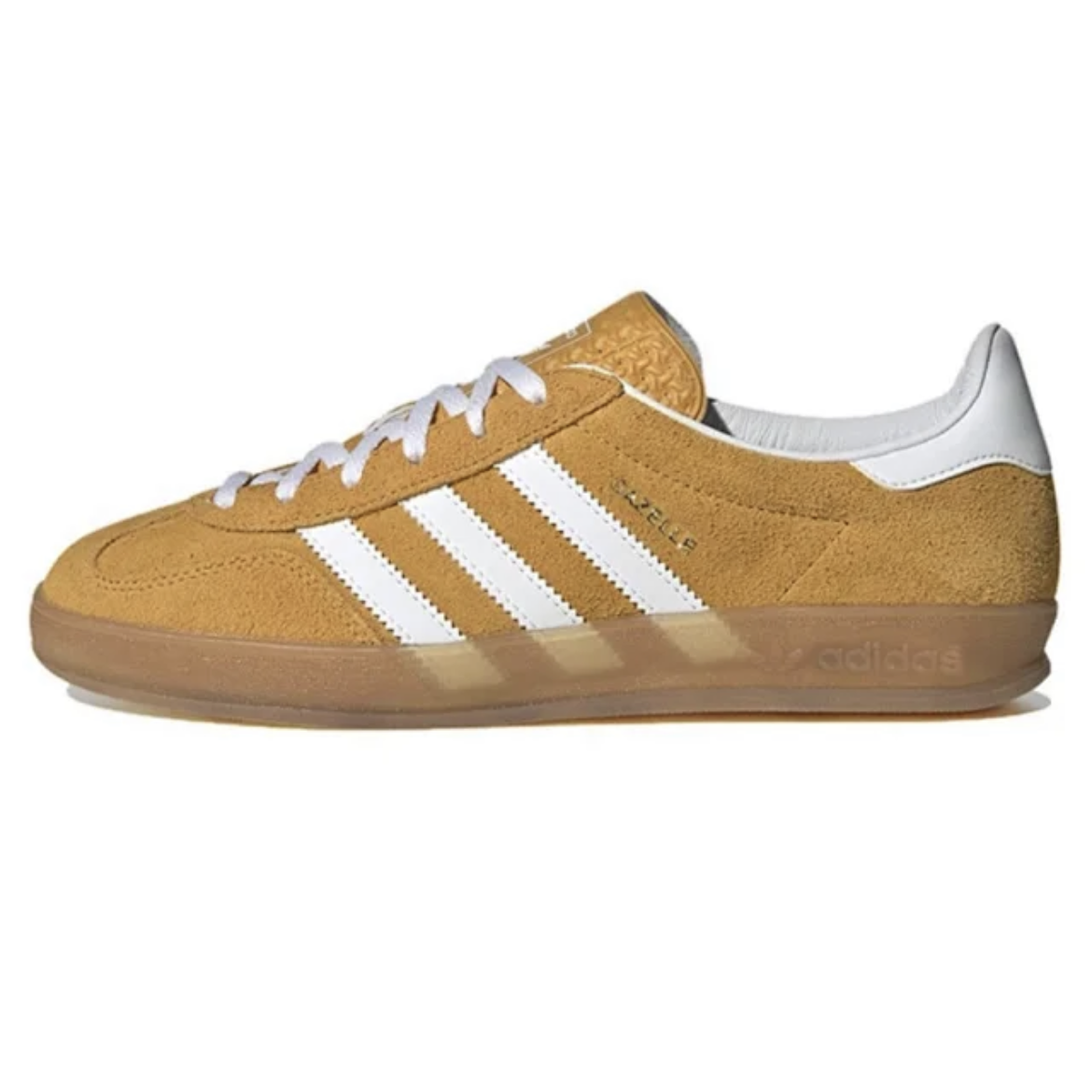 Adidas Originals Gazelle Indoor — Yellow and white HQ8716 colorway — USFans Spreadsheet photo