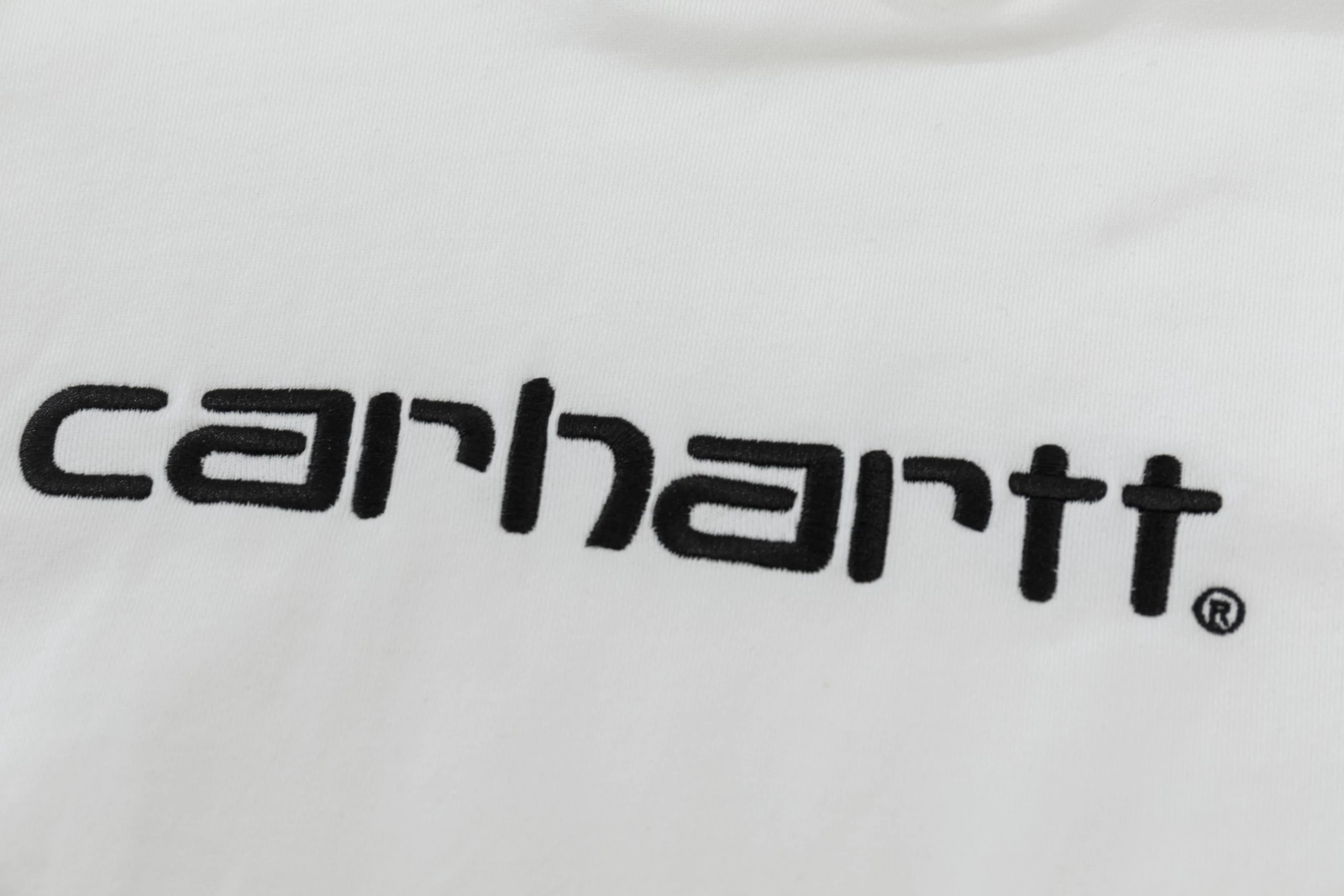 Carhartt Script Logo Hoodie White - 15
