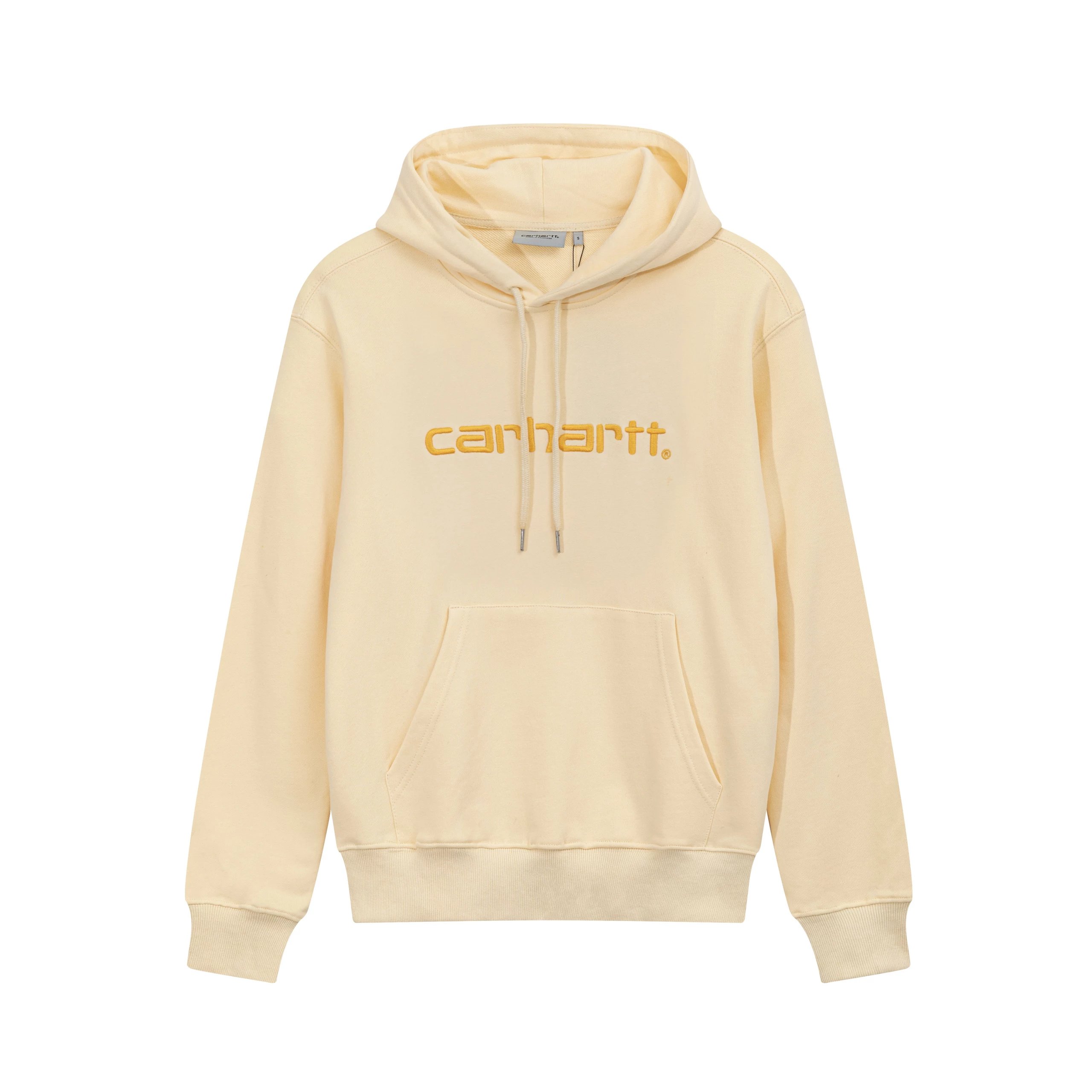 Carhartt Script Logo Hoodie White - 5