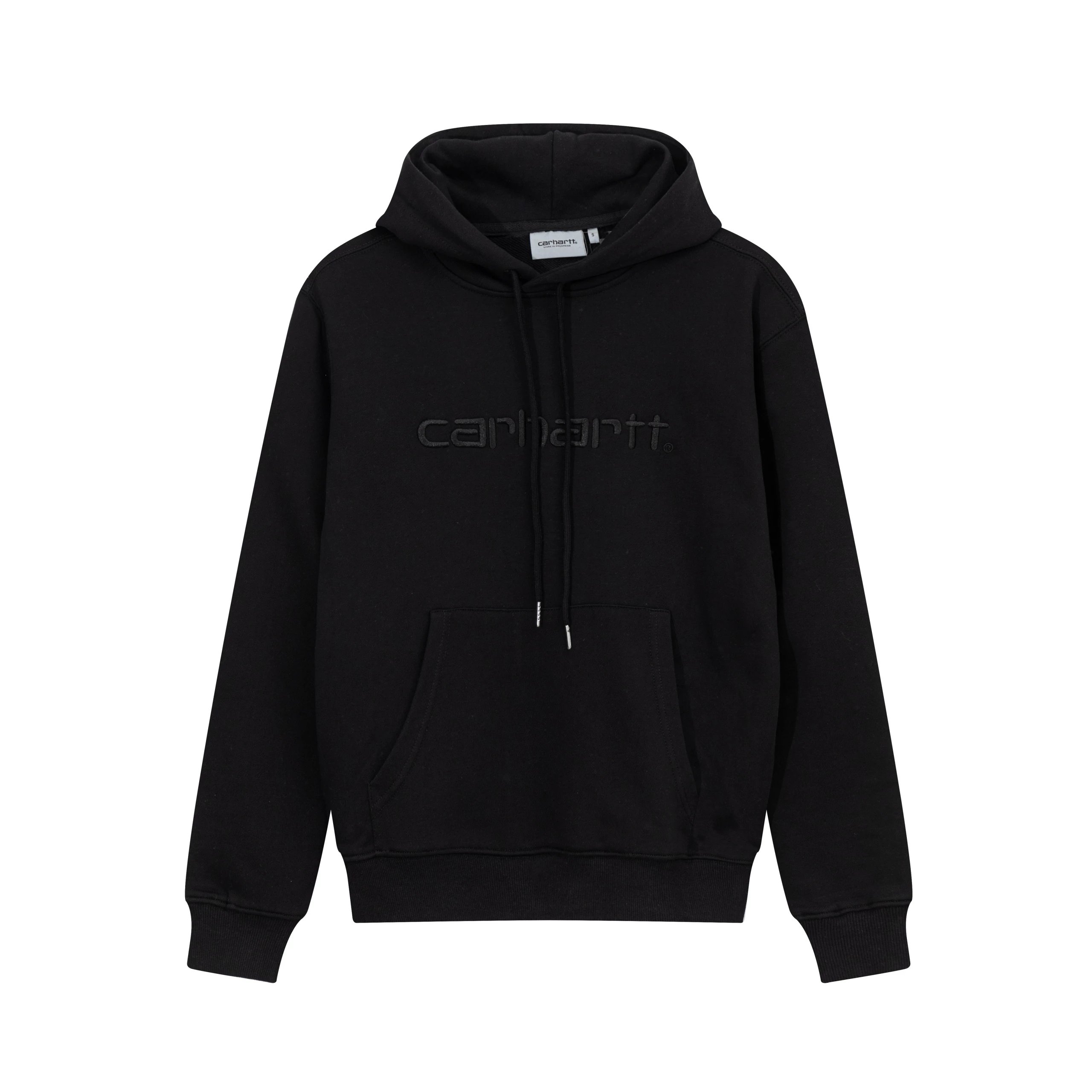 Carhartt Script Logo Hoodie White - 13