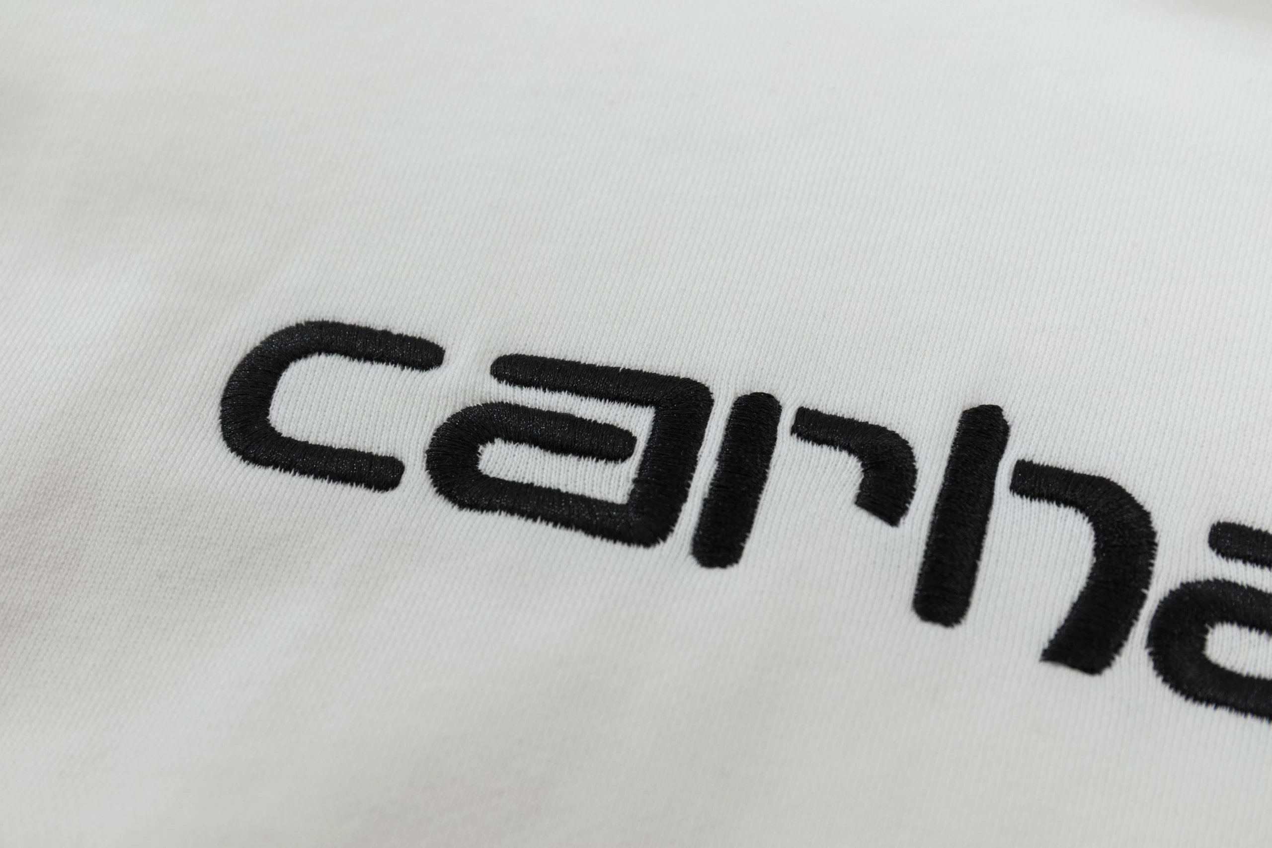 Carhartt Script Logo Hoodie White - 22