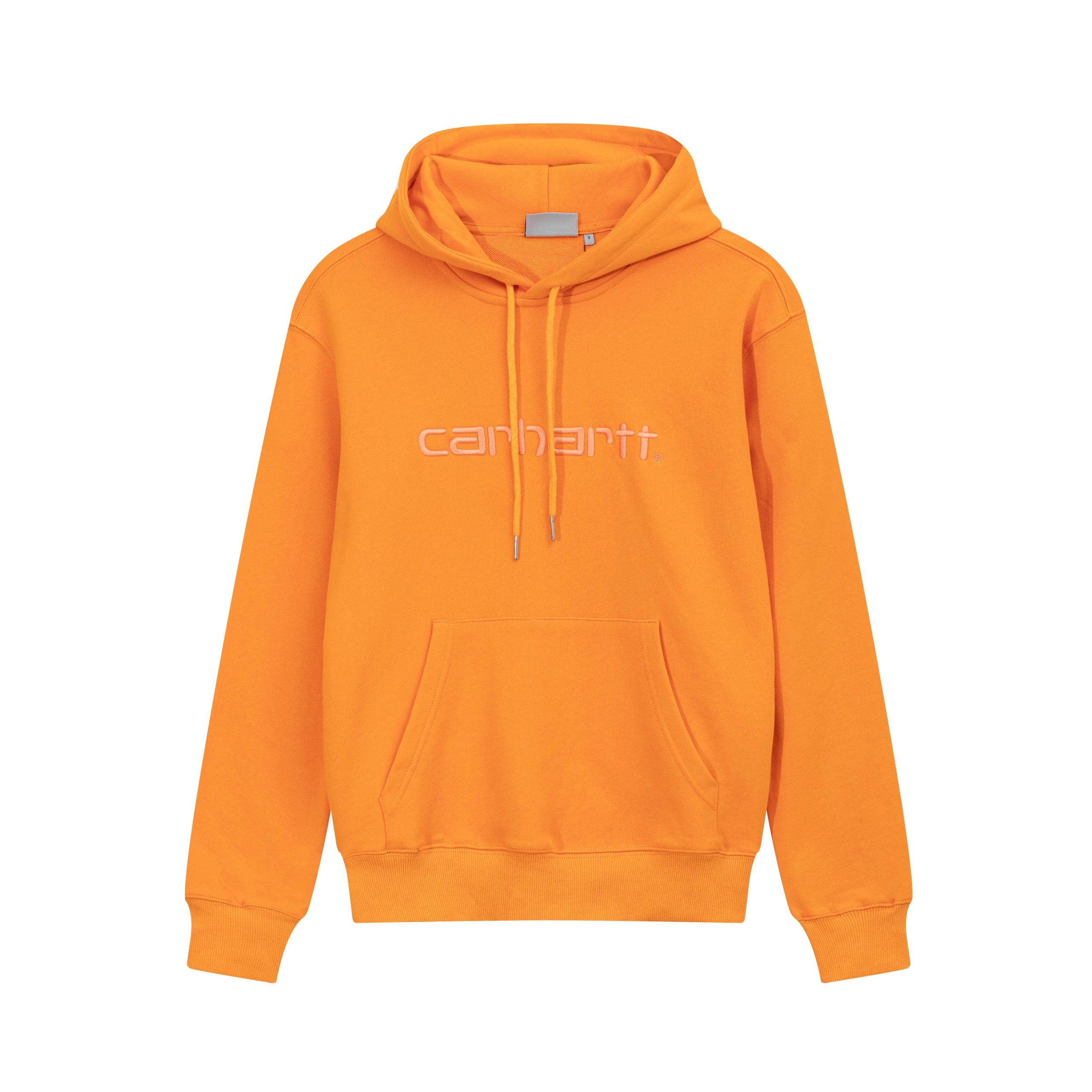 Carhartt Script Logo Hoodie White - 9