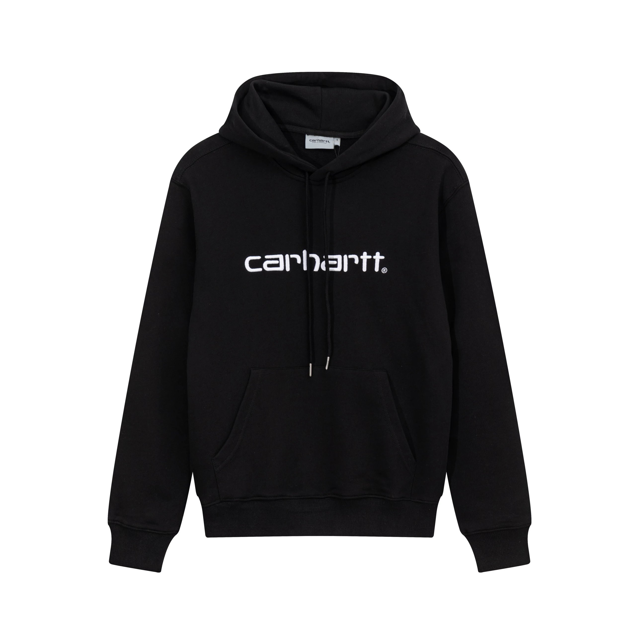 Carhartt Script Logo Hoodie White - 11