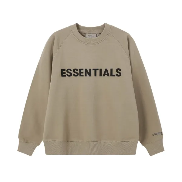 Fear of God Essentials Logo Hoodie Black/White/Cream/Gray/Tan/Olive - 13