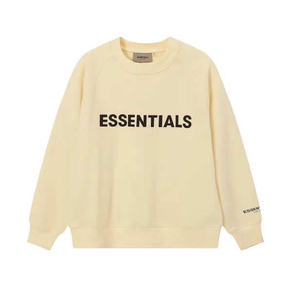 Fear of God Essentials Logo Hoodie Black/White/Cream/Gray/Tan/Olive - 11