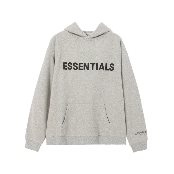Fear of God Essentials Logo Hoodie Black/White/Cream/Gray/Tan/Olive - 5