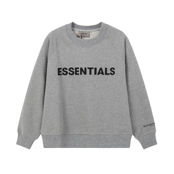 Fear of God Essentials Logo Hoodie Black/White/Cream/Gray/Tan/Olive - 12