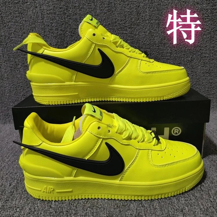 Nike Air Force 1 Low White Lime Green Sneakers - 67