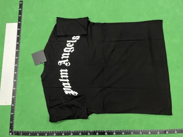 Palm Angels Shanghai Graphic T-Shirt Black - 14