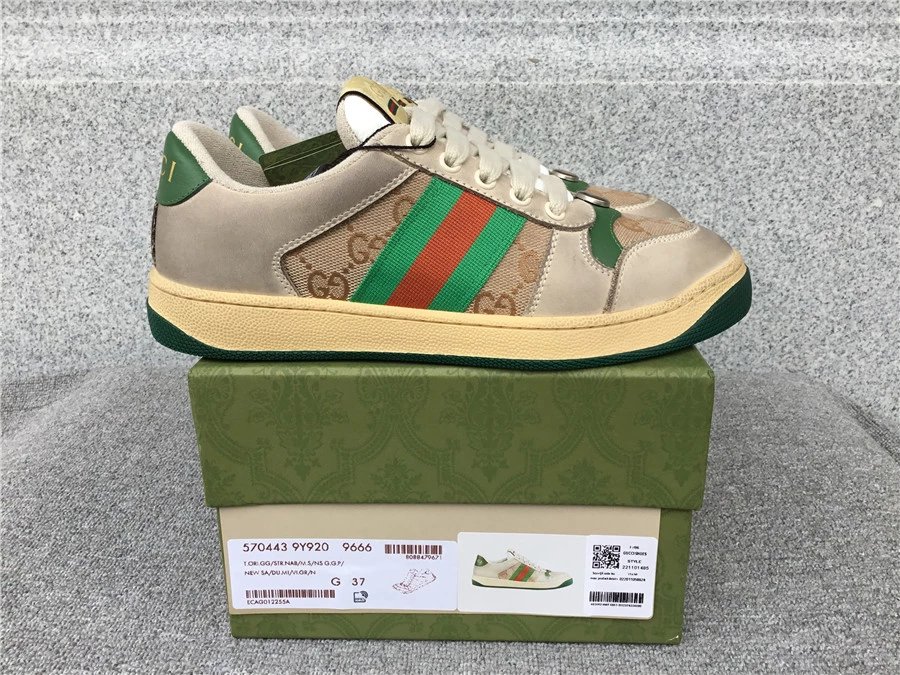 G*cc1 Distressed Screener sneaker