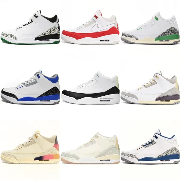Air Jordan 3 Retro 'Milk' Sneakers Basketball Shoes - 2