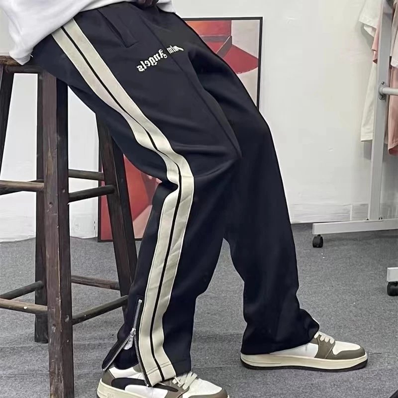 Palm Angels GD Reverse Logo Pants Track Black
