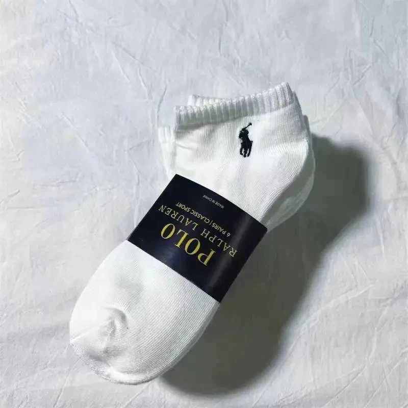 Nike Socks Ribbed crew — RALPH LAUREN White Short Socks (6 Pairs)