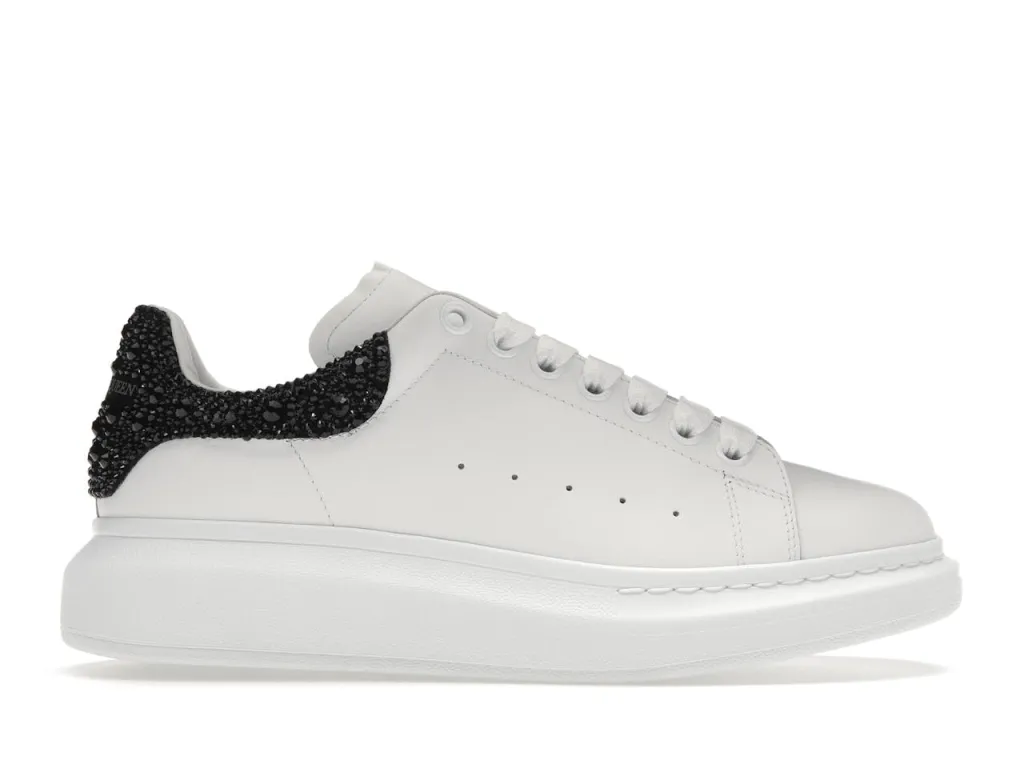 White - Black Diamond Heel