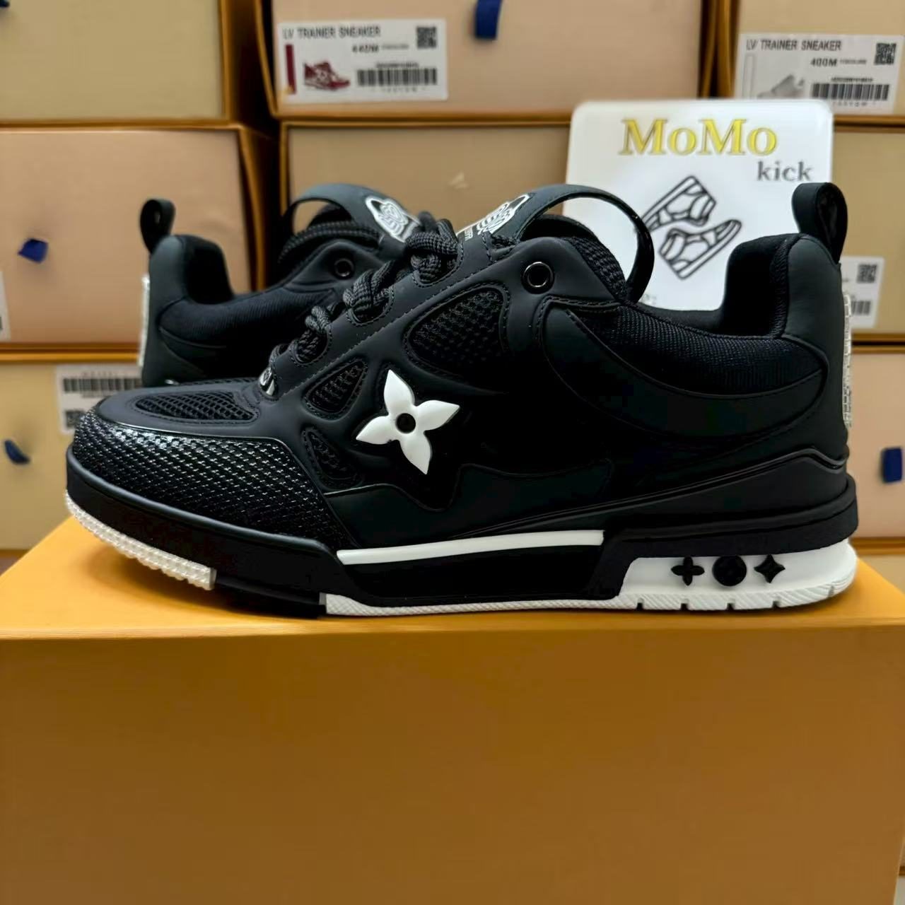Black White