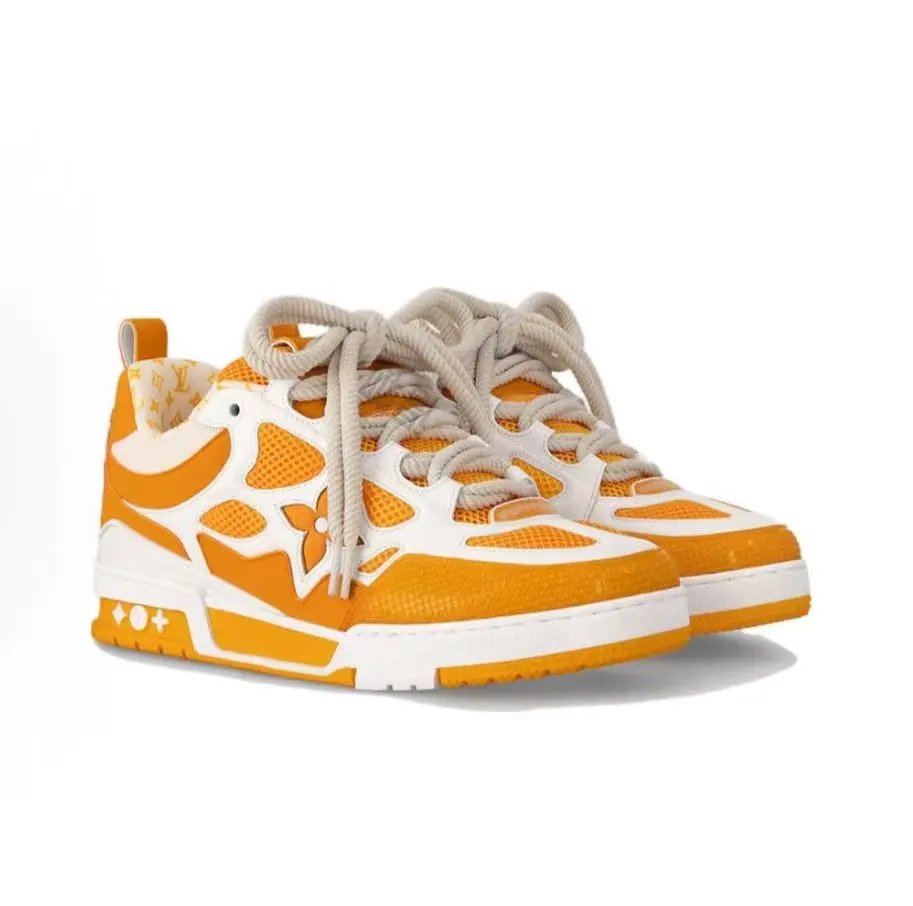 Yellow and White