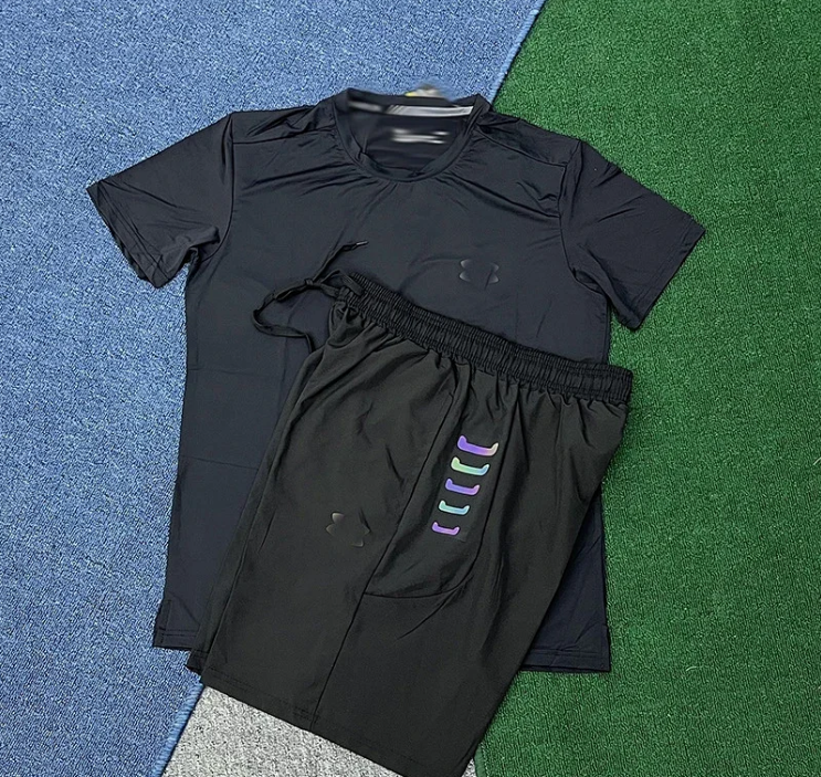 Ice Silk Quick-Dry Sports T-Shirt Set photo 7