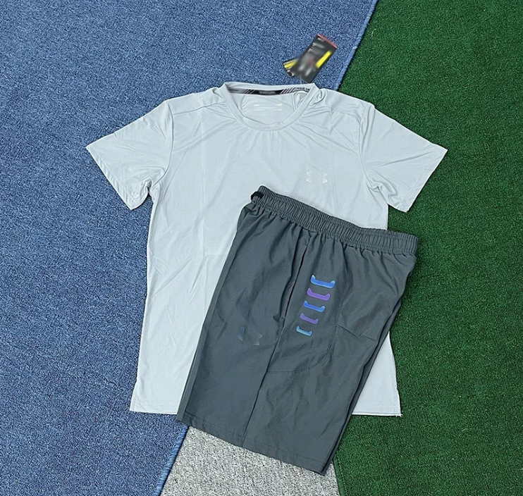 Ice Silk Quick-Dry Sports T-Shirt Set photo 3