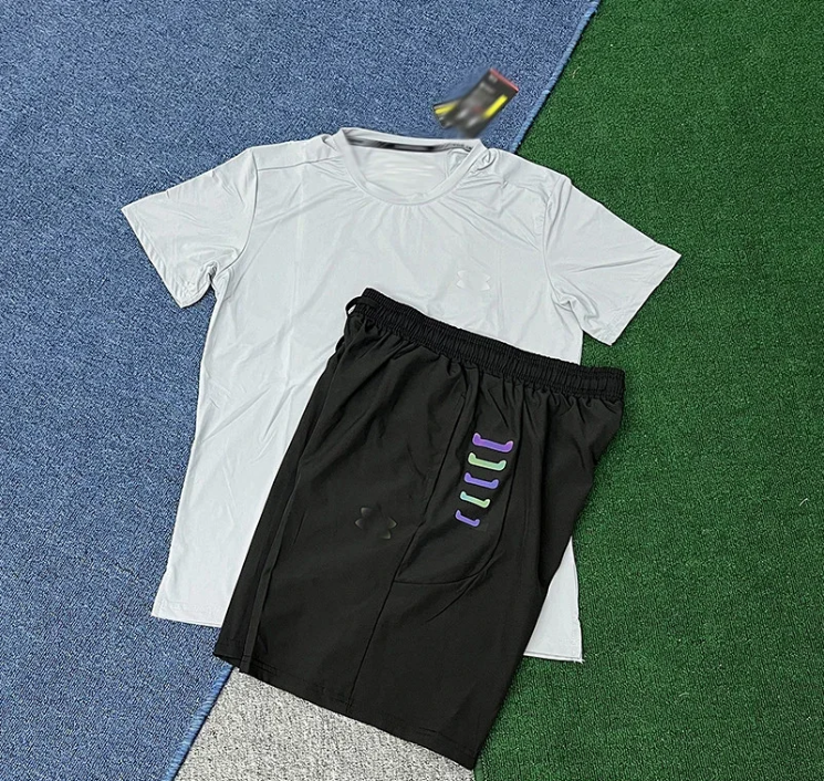 Ice Silk Quick-Dry Sports T-Shirt Set photo 4