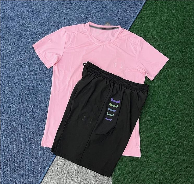 Ice Silk Quick-Dry Sports T-Shirt Set photo 2
