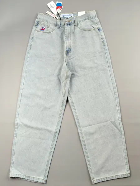 Digital Pionker Relaxed Fit Light Wash Jeans - 10