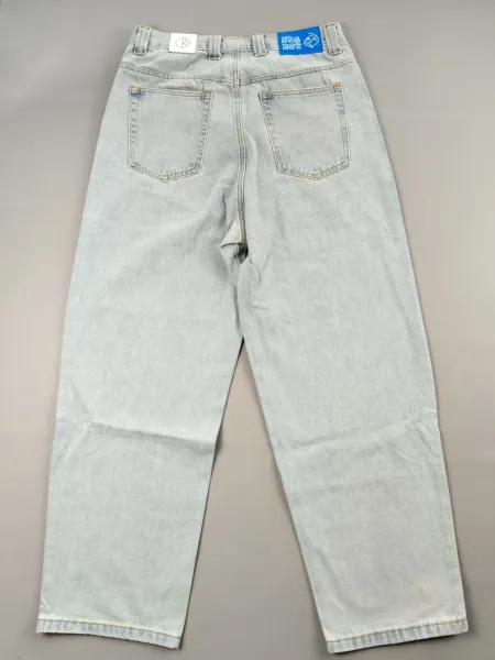 Digital Pionker Relaxed Fit Light Wash Jeans - 11