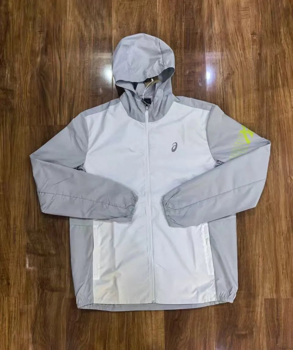 Grey white patchwork jacket
