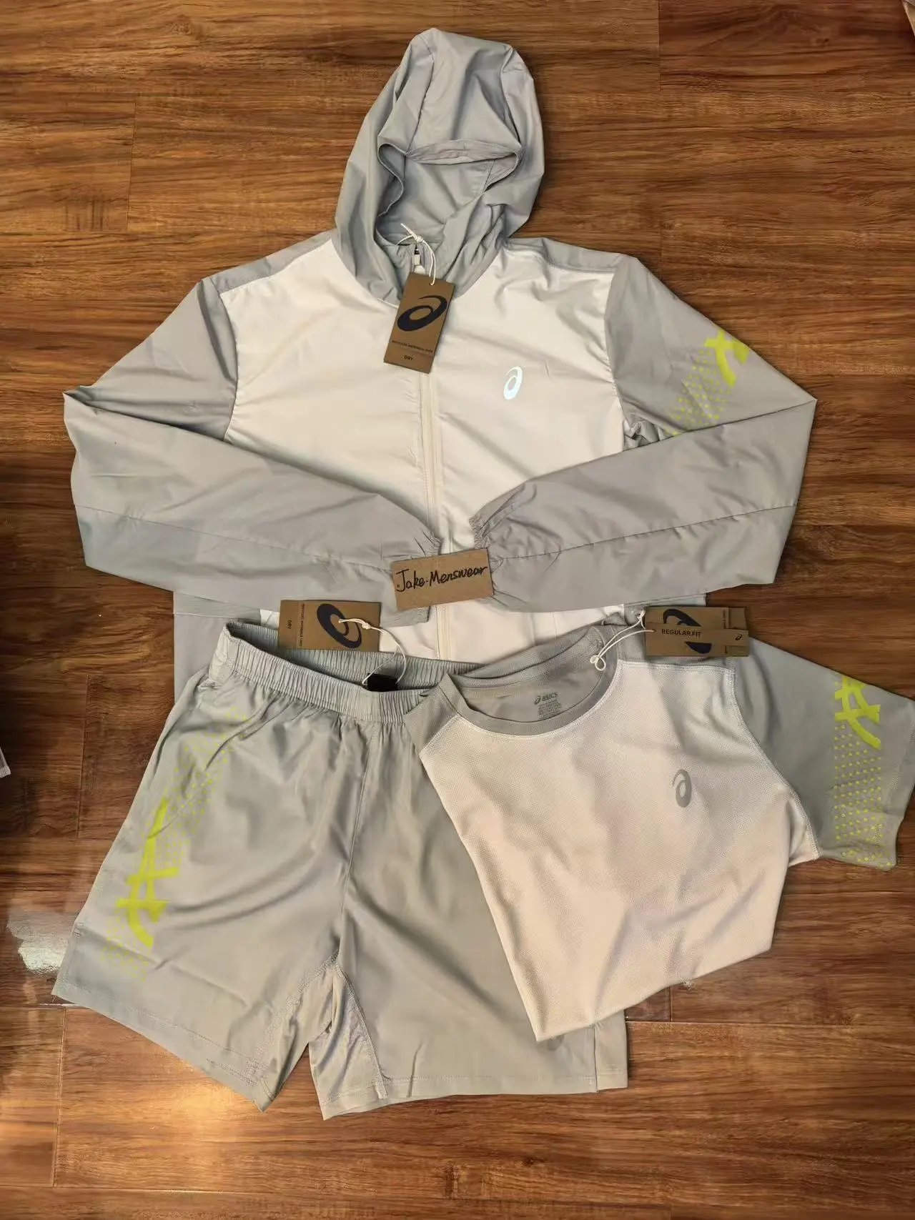 Grey and white three piece set