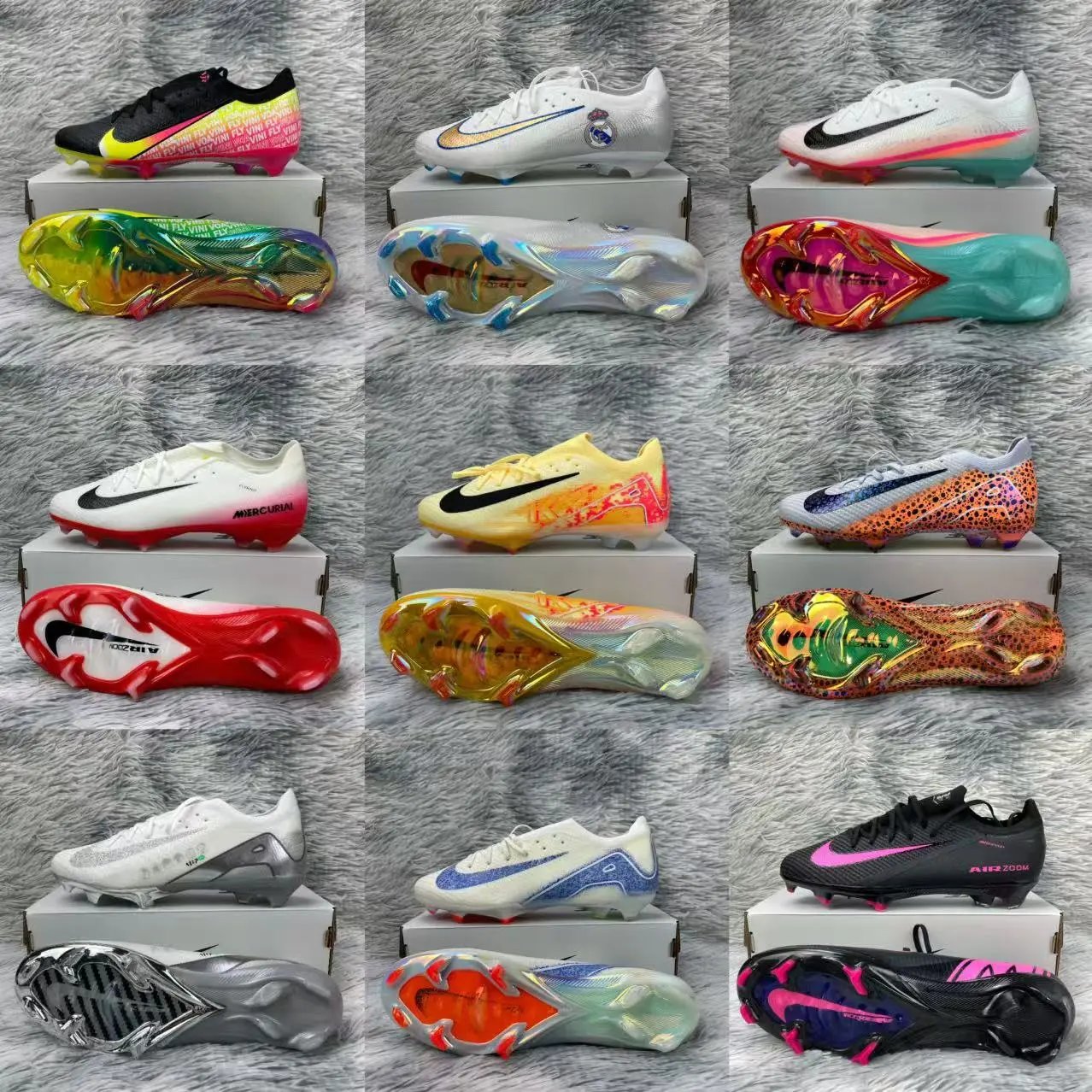 (PD Heritage) Mercurial 15-16-17 Football Shoes – Mystery Box Random Delivery｜No Returns or Exchanges