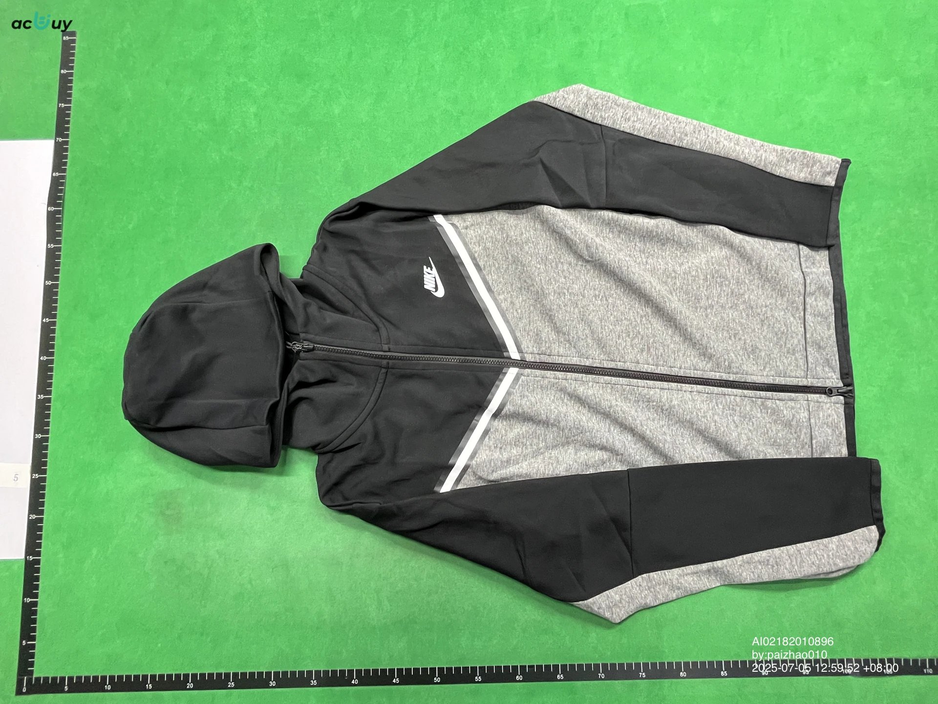 Black and Charcoal Grey