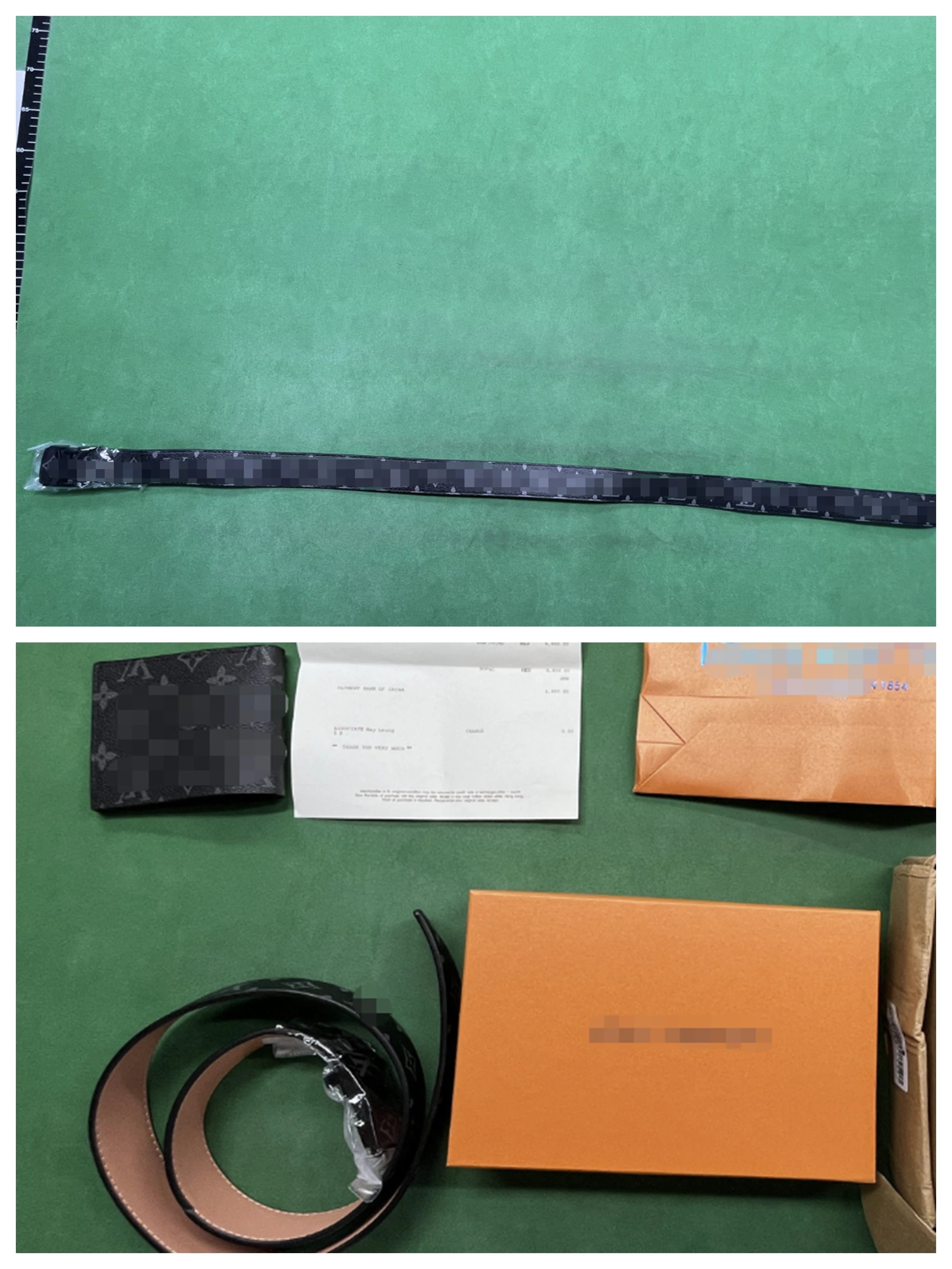 Black Button Black Flower+Black Flower Wallet