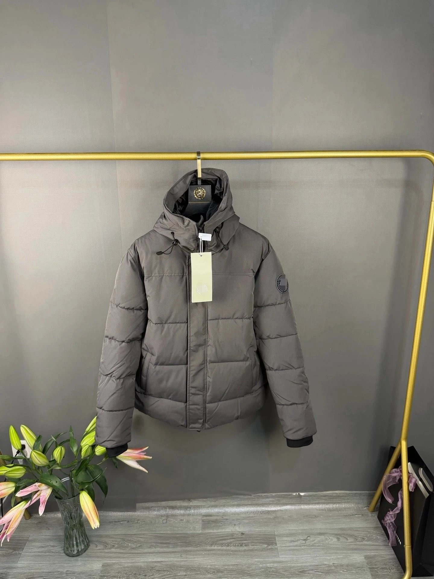 Canada Goose Down Puffer Jacket Grey
