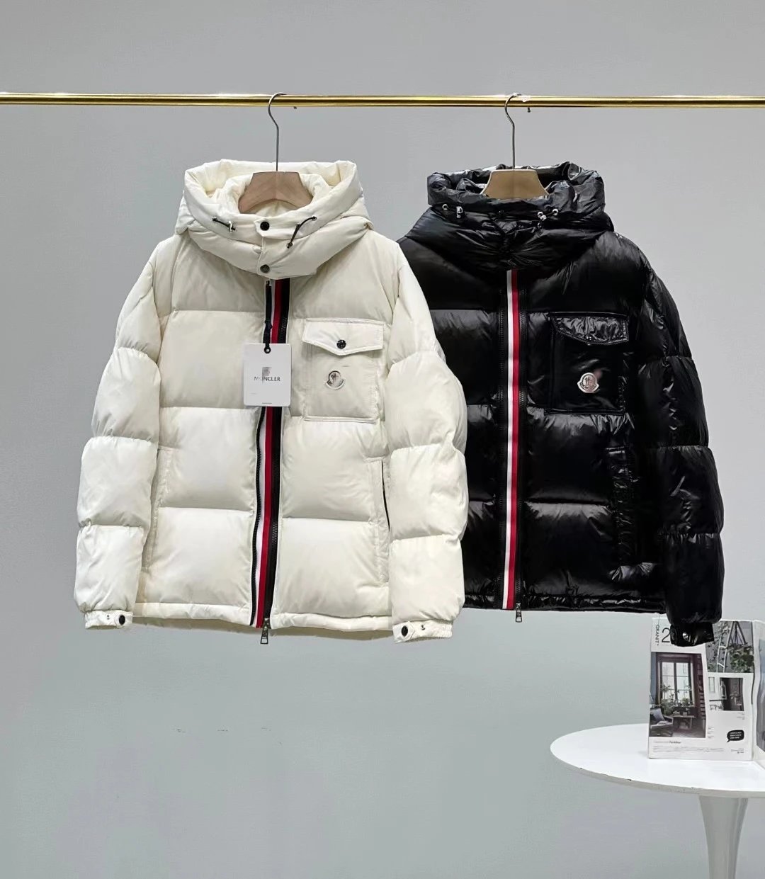 Mon * * * Rainbow Down Jacket