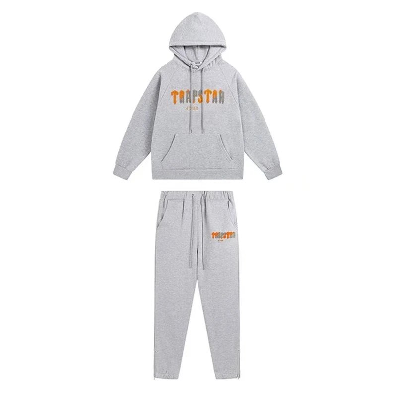 GRA Snooker Graphic Hoodie and Sweatpants Set Gray - 15