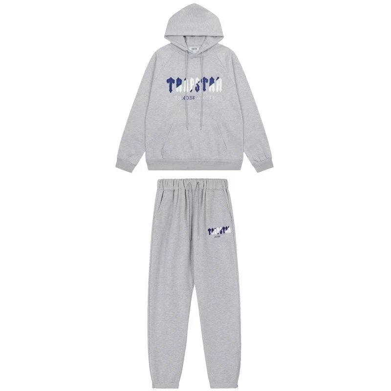 GRA Snooker Graphic Hoodie and Sweatpants Set Gray - 13