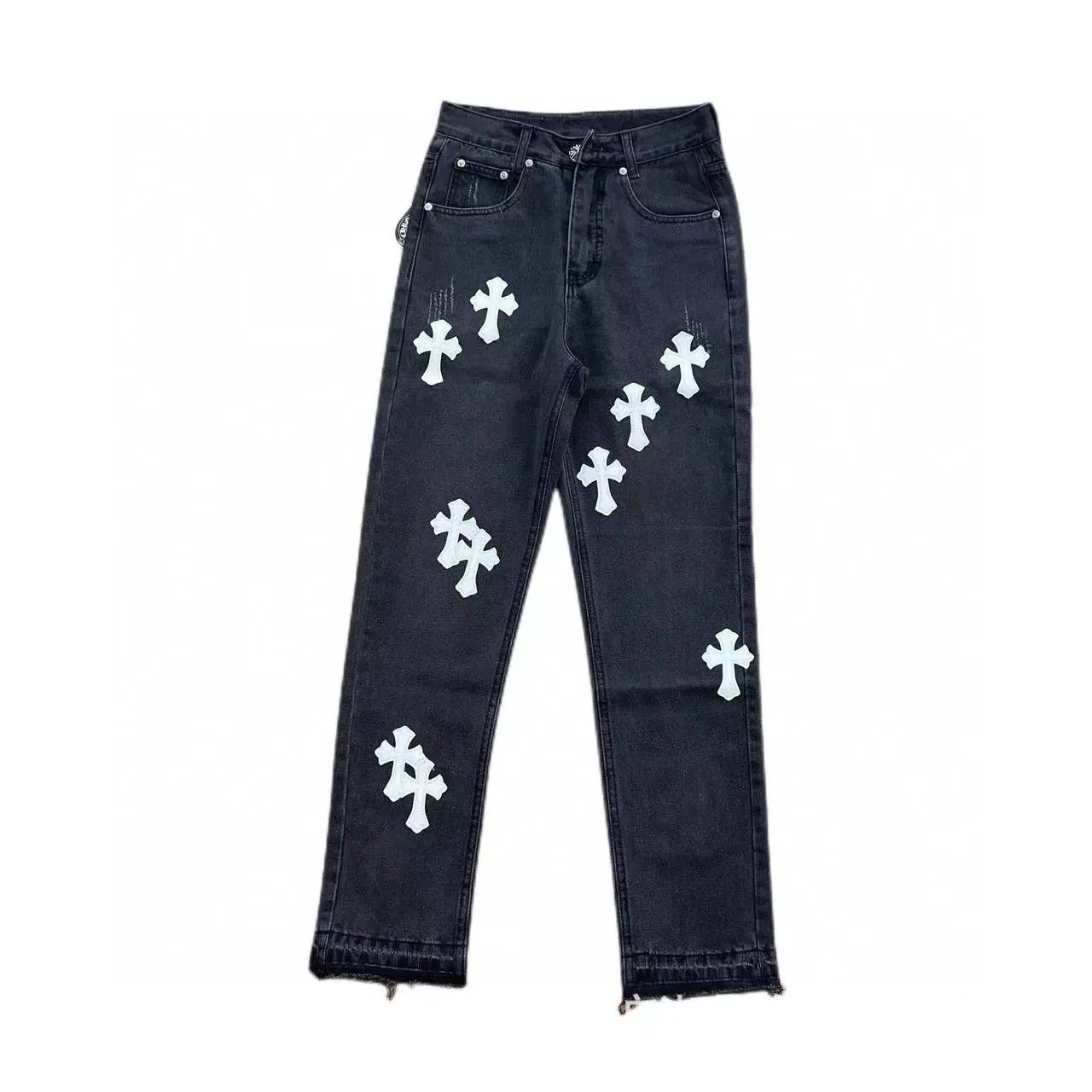 Chrome Hearts Cross Print Jean
