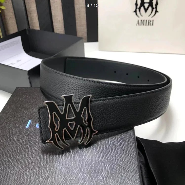 Quality Leather Belt AM606 photo 2