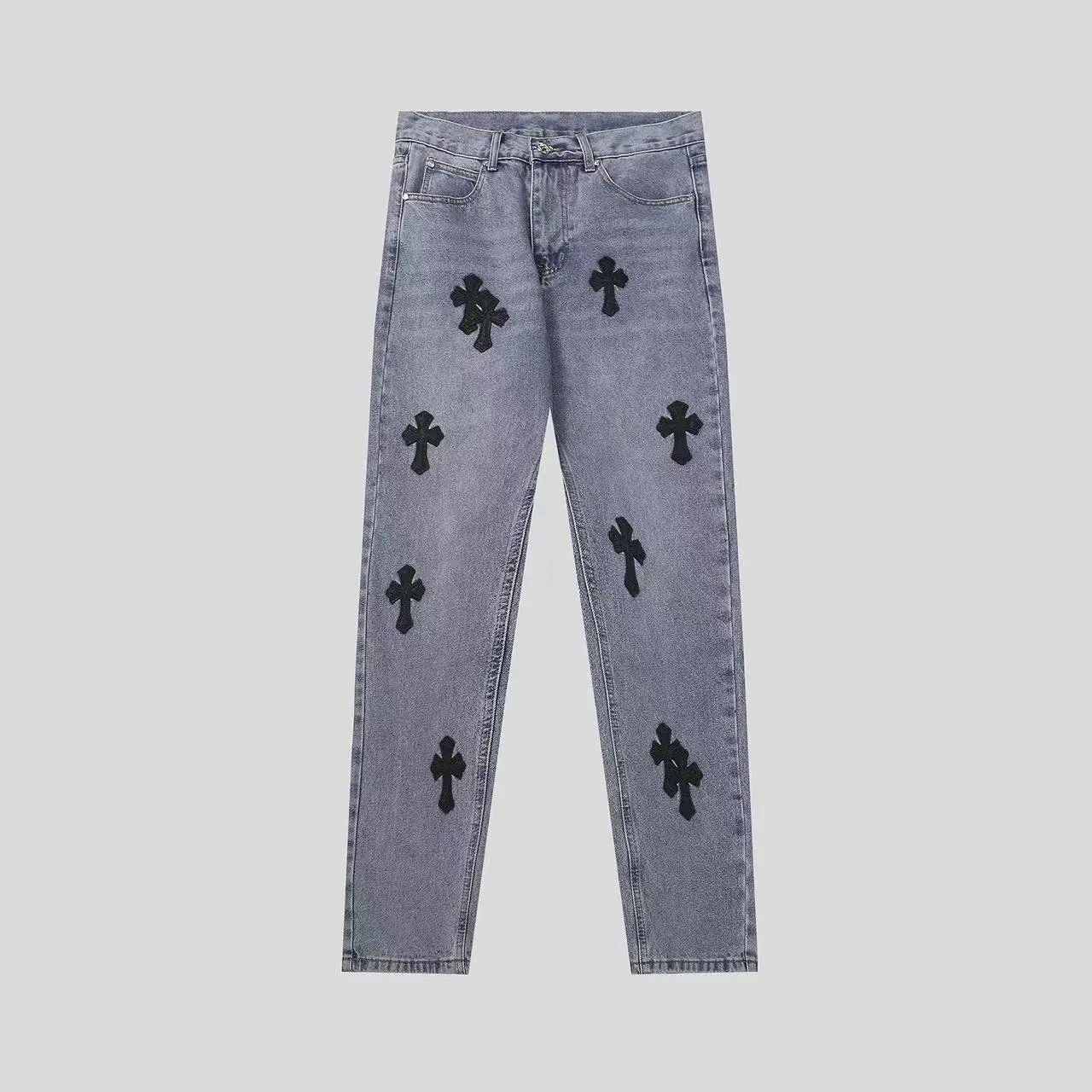 Chrome Hearts Cross Print Jean