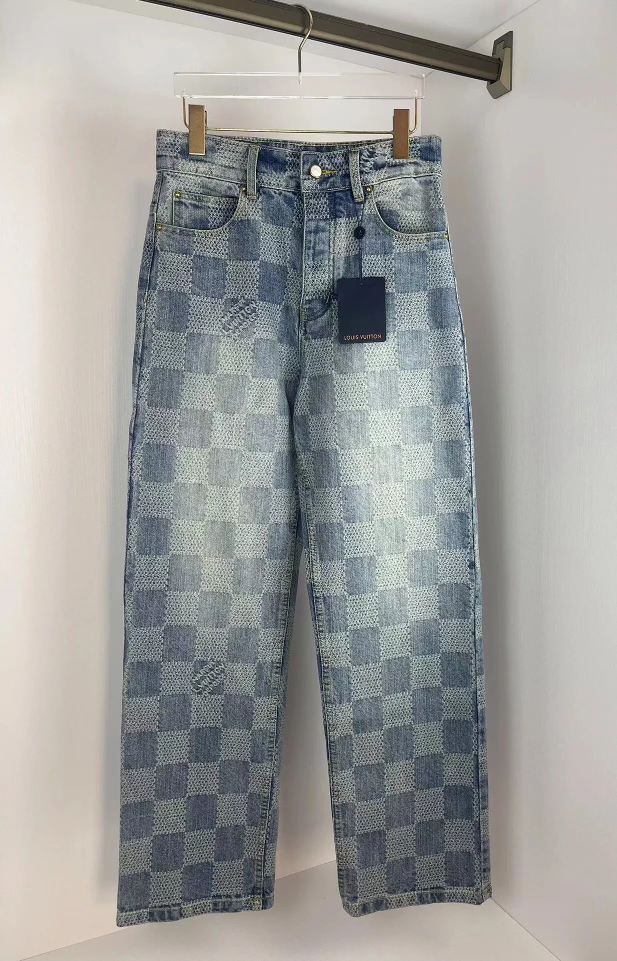 LV Printed Jeans