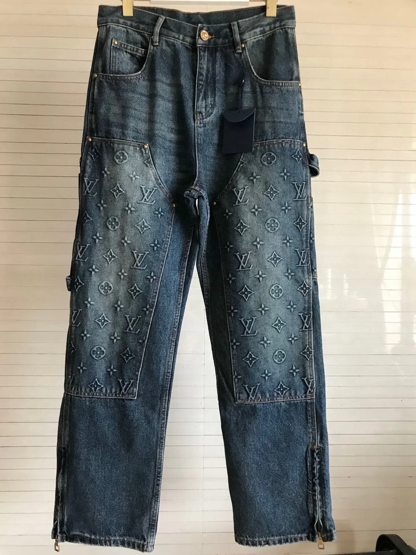 LV Printed Jeans