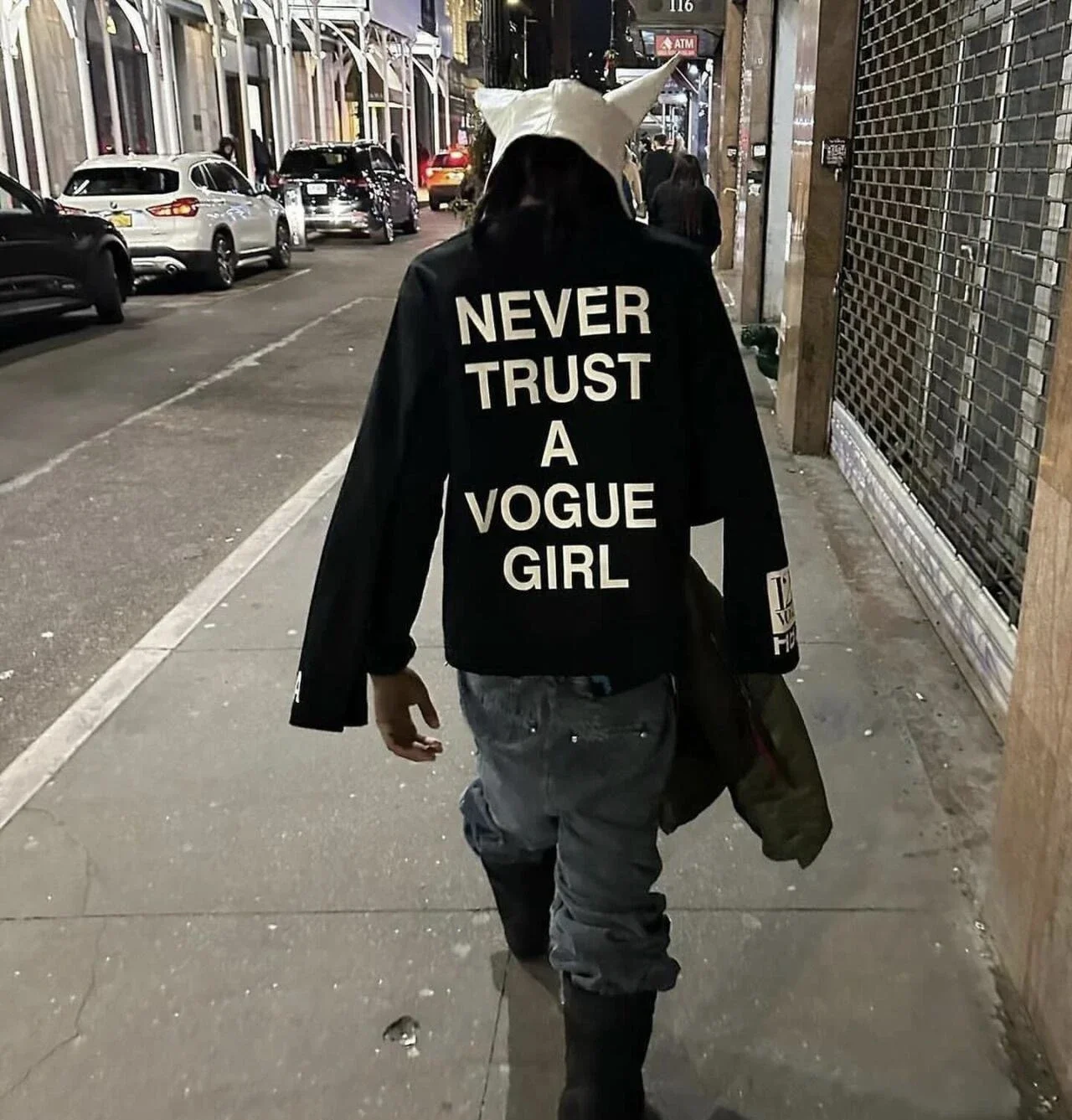 HBA x Vogue Never Trust A Vogue Girl Longsleeve