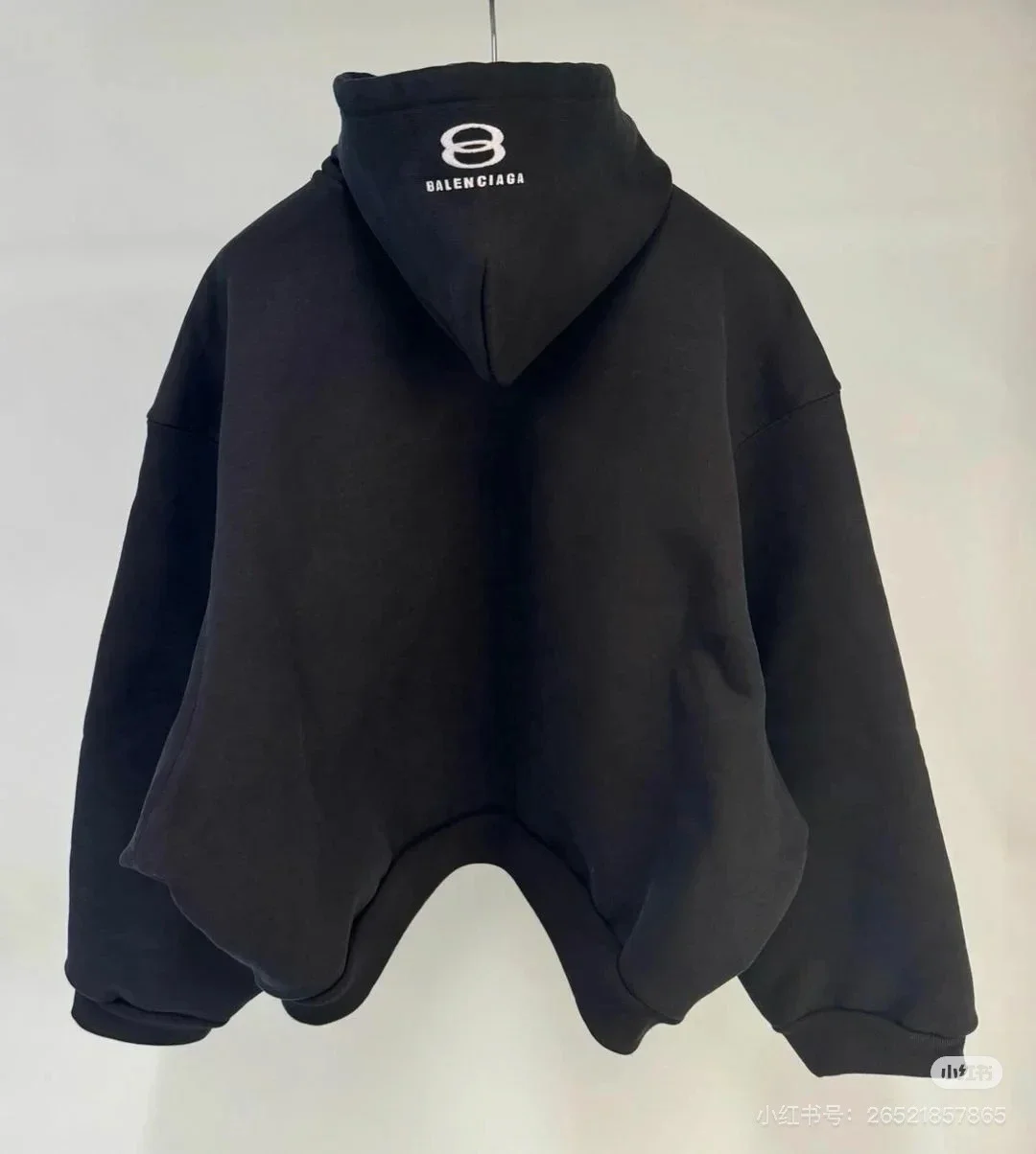 Balenciaga Unity Sudadera Cropped Zip Up