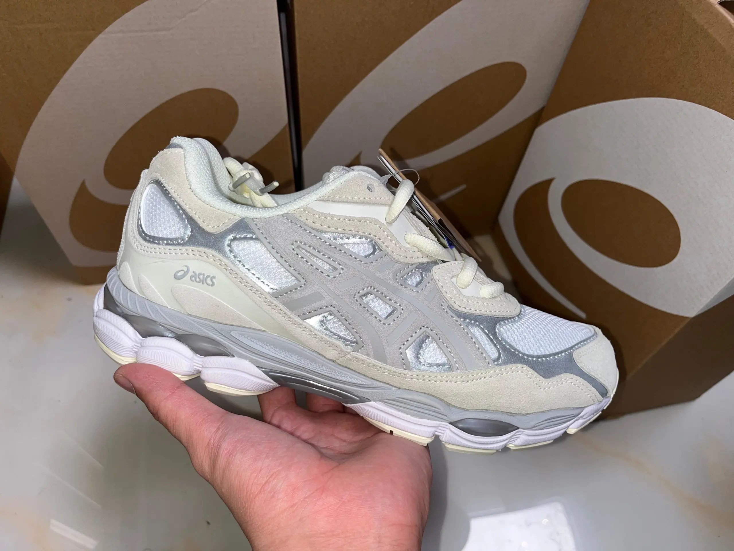Asics Gel-NYC Grey/White