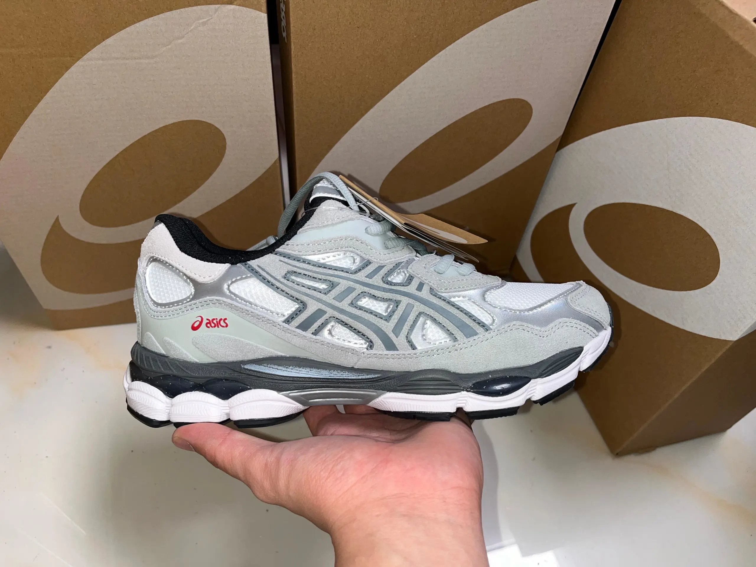 Asics Gel-NYC Grey/White