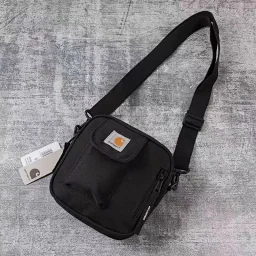 thumbnail for Tide brand Carhartt canvas shoulder bag boys and girls casual sports Messenger bag tooling wind mobile phone bag Japanese square bag