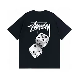 thumbnail for STUSSY TEE Dice 🎲 print men's and women's short sleeve T-shirts